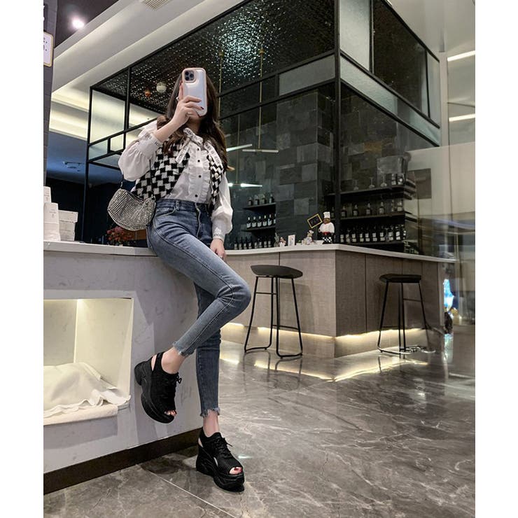 オープントゥスポーティーサンダル 厚底靴 | SUNSHINE CLOSET | 詳細画像10 