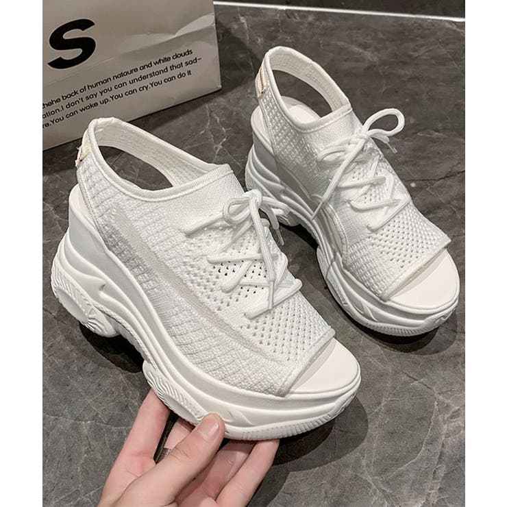 オープントゥスポーティーサンダル 厚底靴 | SUNSHINE CLOSET | 詳細画像14 