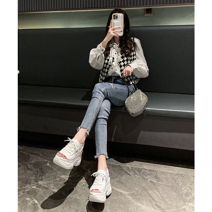 オープントゥスポーティーサンダル 厚底靴 | SUNSHINE CLOSET | 詳細画像15 