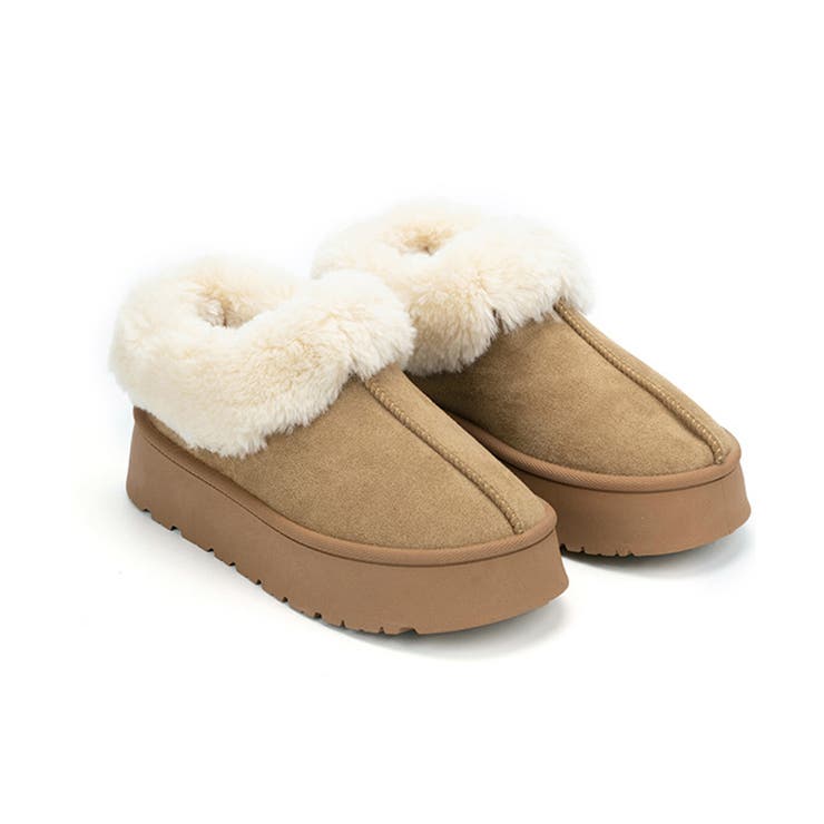 厚底ムートブーツ もこもこショートブーツ | SUNSHINE CLOSET | 詳細画像23 