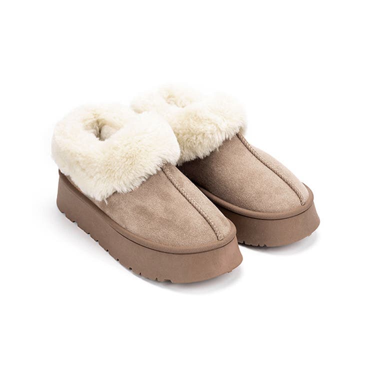 厚底ムートブーツ もこもこショートブーツ | SUNSHINE CLOSET | 詳細画像24 