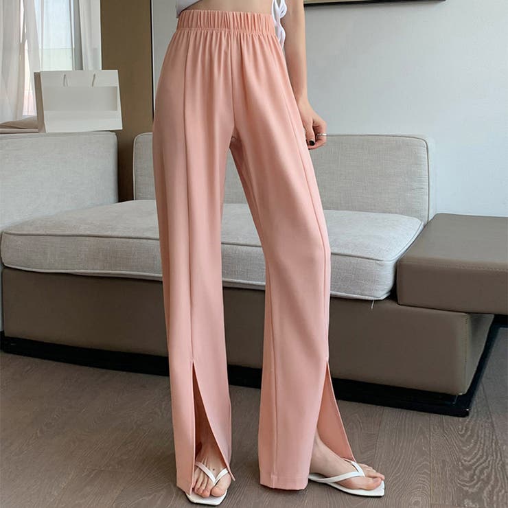 スリットパンツ ハイウエストカラーパンツ | SUNSHINE CLOSET | 詳細画像11 