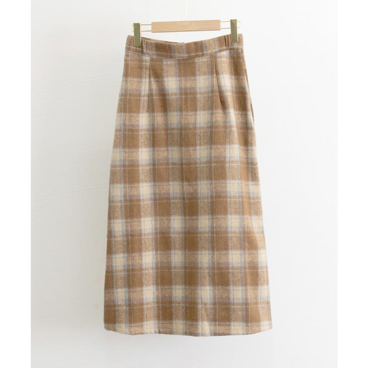 チェック柄タイトスカート バックスリット | SUNSHINE CLOSET | 詳細画像23 