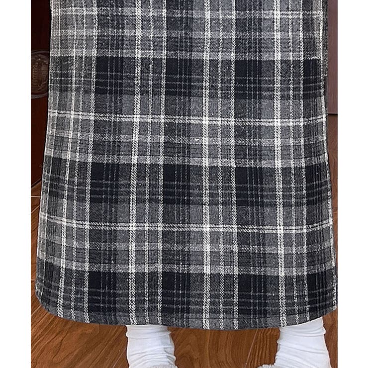 チェック柄タイトスカート バックスリット | SUNSHINE CLOSET | 詳細画像8 