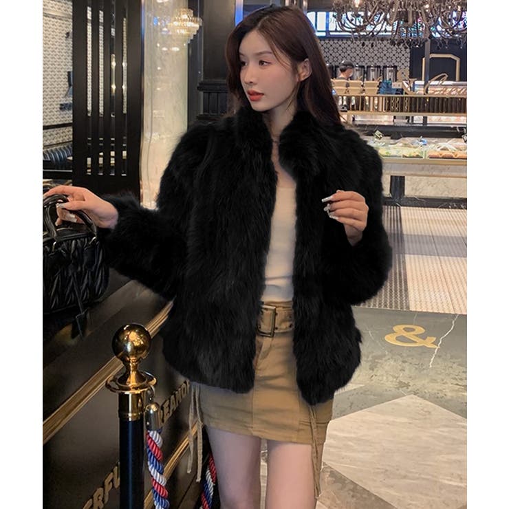 フェイクファージャケット ファーコート冬 | SUNSHINE CLOSET | 詳細画像16 