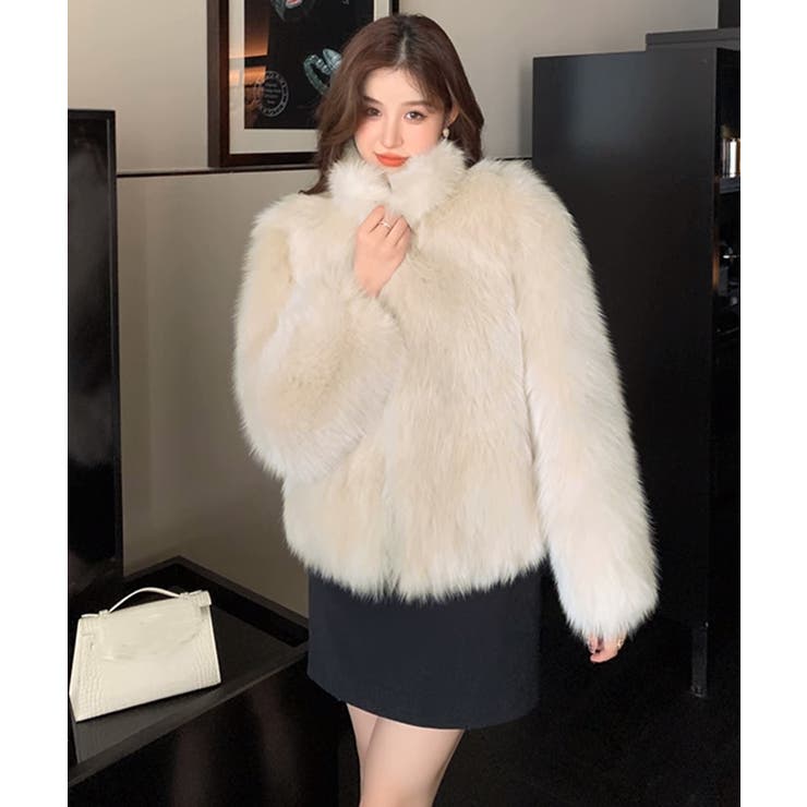 フェイクファージャケット ファーコート冬 | SUNSHINE CLOSET | 詳細画像25 