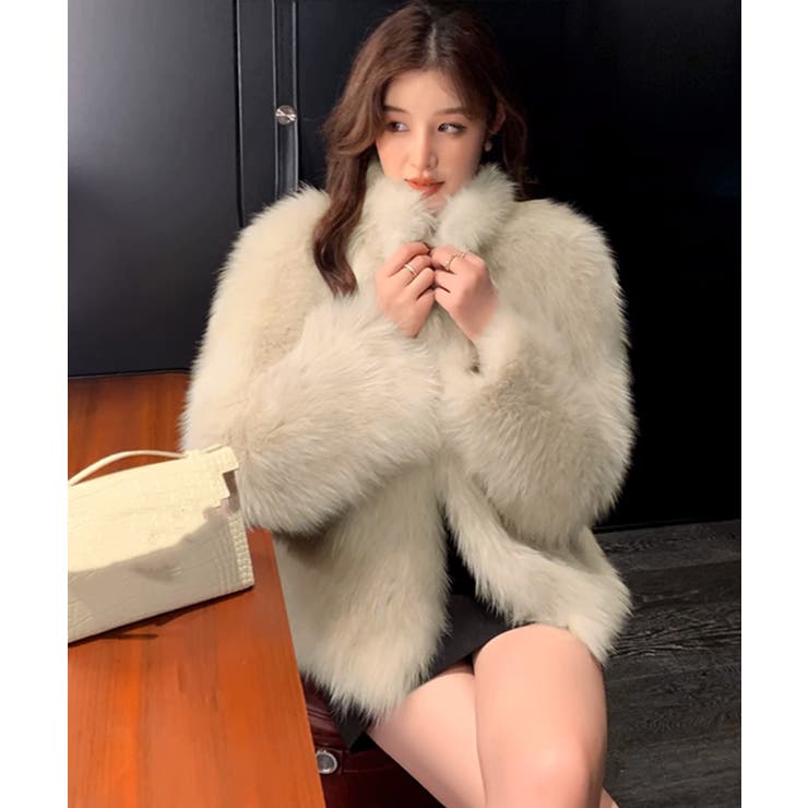 フェイクファージャケット ファーコート冬 | SUNSHINE CLOSET | 詳細画像27 