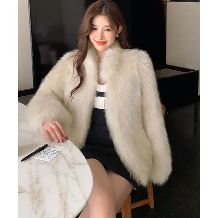 フェイクファージャケット ファーコート冬 | SUNSHINE CLOSET | 詳細画像28 