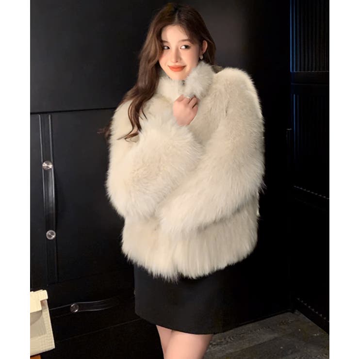 フェイクファージャケット ファーコート冬 | SUNSHINE CLOSET | 詳細画像29 
