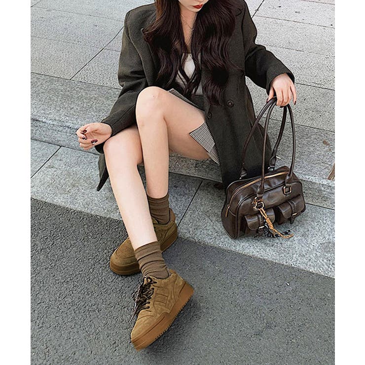 大人カジュアル 厚底スニーカー ベーシック | SUNSHINE CLOSET | 詳細画像3 