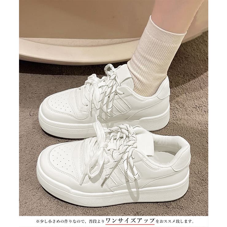 大人カジュアル 厚底スニーカー ベーシック | SUNSHINE CLOSET | 詳細画像6 
