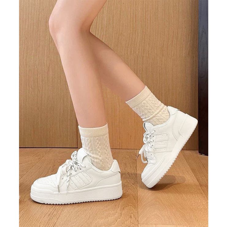 大人カジュアル 厚底スニーカー ベーシック | SUNSHINE CLOSET | 詳細画像7 