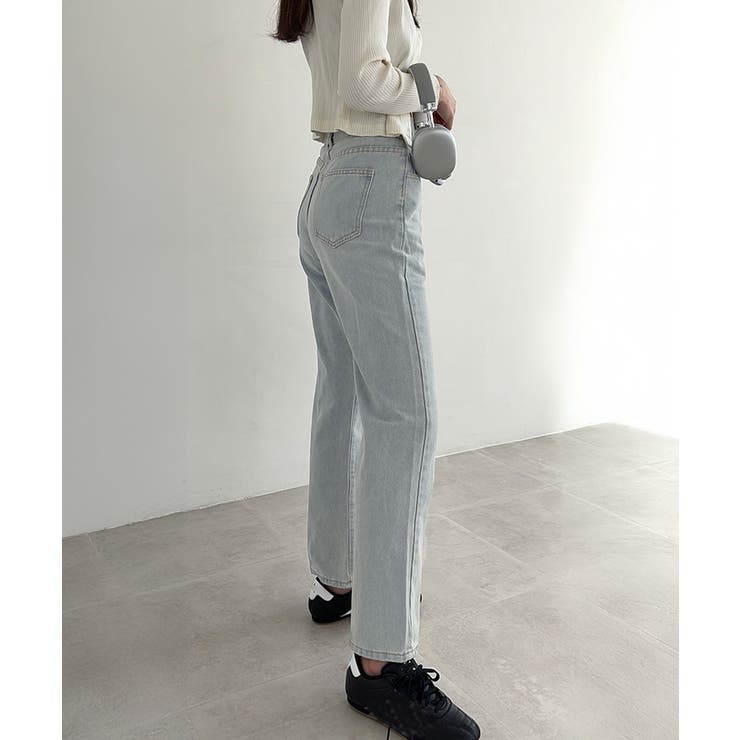 ハイウエスト デニムパンツ レディース | SUNSHINE CLOSET | 詳細画像12 