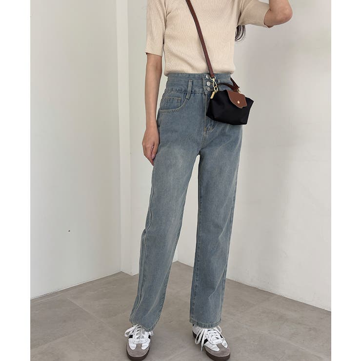 ハイウエスト デニムパンツ レディース | SUNSHINE CLOSET | 詳細画像16 