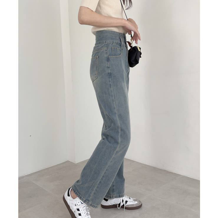 ハイウエスト デニムパンツ レディース | SUNSHINE CLOSET | 詳細画像17 