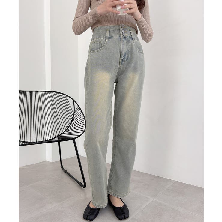 ハイウエスト デニムパンツ レディース | SUNSHINE CLOSET | 詳細画像24 