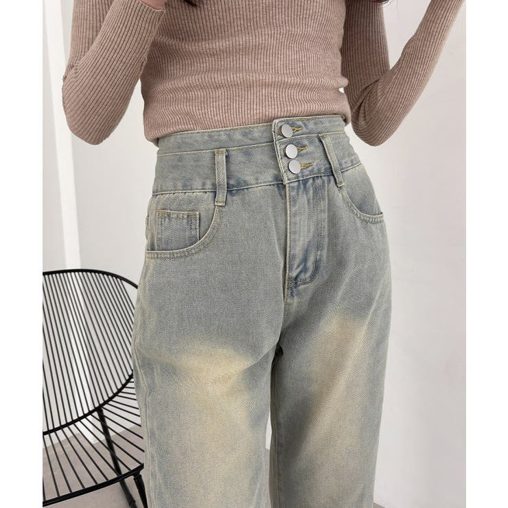 ハイウエスト デニムパンツ レディース | SUNSHINE CLOSET | 詳細画像26 