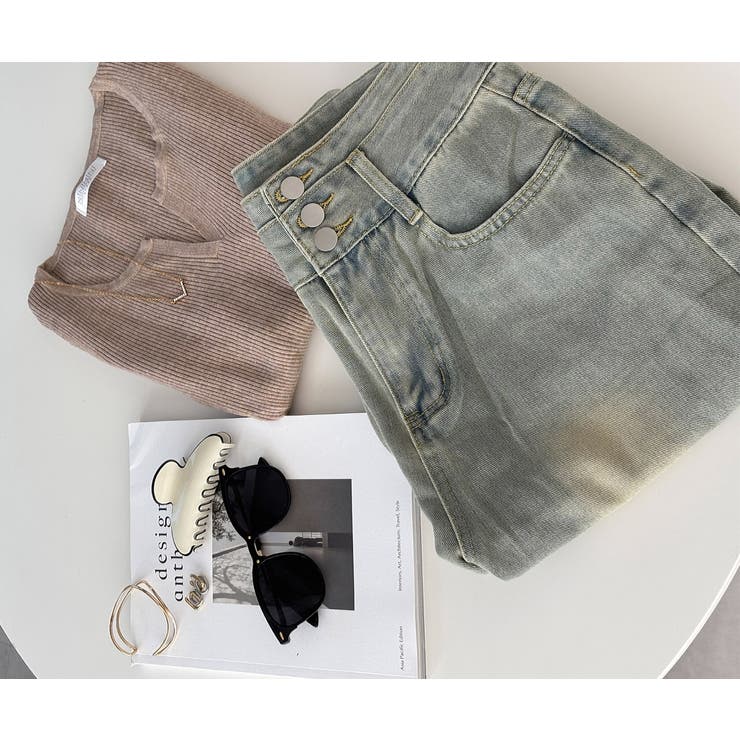 ハイウエスト デニムパンツ レディース | SUNSHINE CLOSET | 詳細画像30 