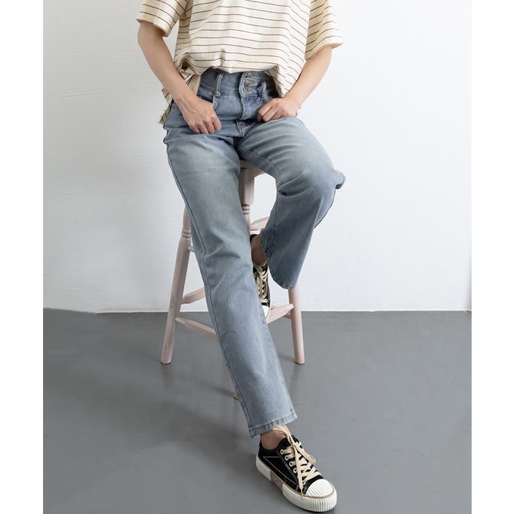 ハイウエスト デニムパンツ レディース | SUNSHINE CLOSET | 詳細画像38 