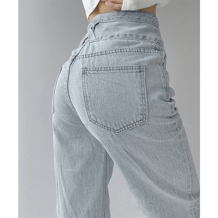 ハイウエスト デニムパンツ レディース | SUNSHINE CLOSET | 詳細画像7 