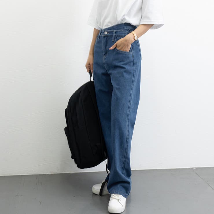 ストレートデニム ウエストレイヤード風 | SUNSHINE CLOSET | 詳細画像20 