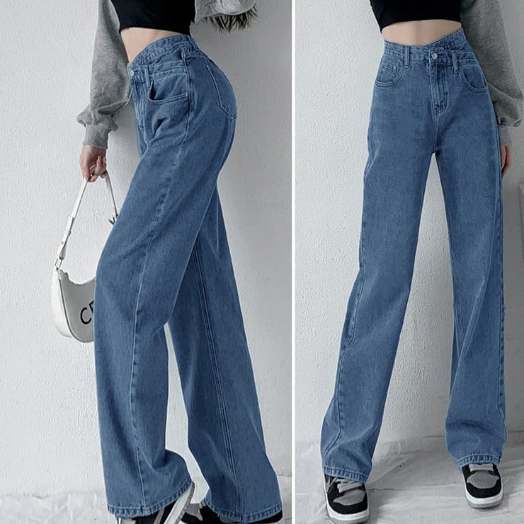 ストレートデニム ウエストレイヤード風 | SUNSHINE CLOSET | 詳細画像6 