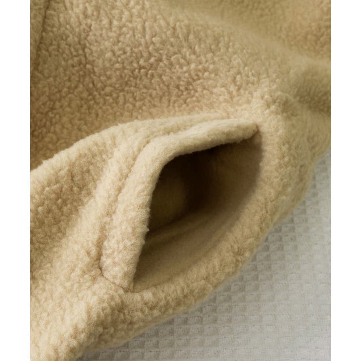 ボアロングパーカーレイヤード風ボアコート | SUNSHINE CLOSET | 詳細画像21 