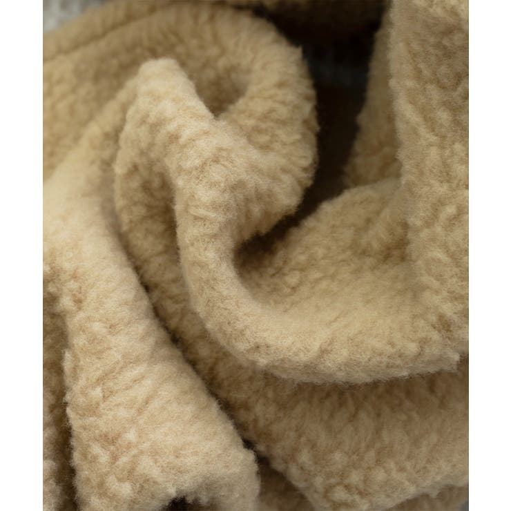 ボアロングパーカーレイヤード風ボアコート | SUNSHINE CLOSET | 詳細画像22 