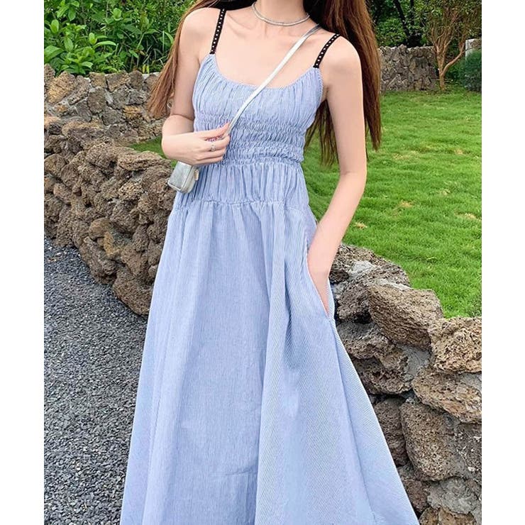 ストライプ柄キャミワンピース 大人可愛い | SUNSHINE CLOSET | 詳細画像12 