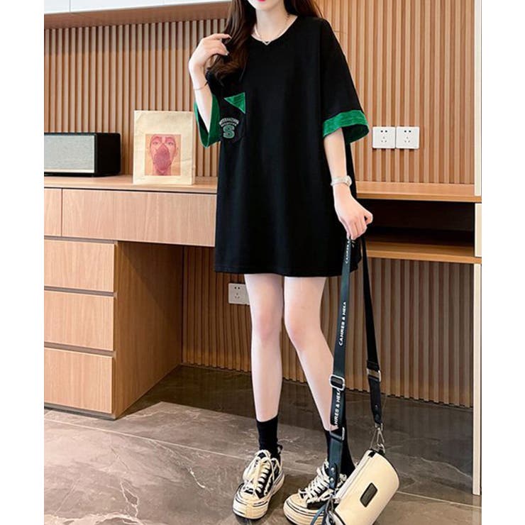 オーバーサイズTシャツチュニックtシャツ | SUNSHINE CLOSET | 詳細画像10 