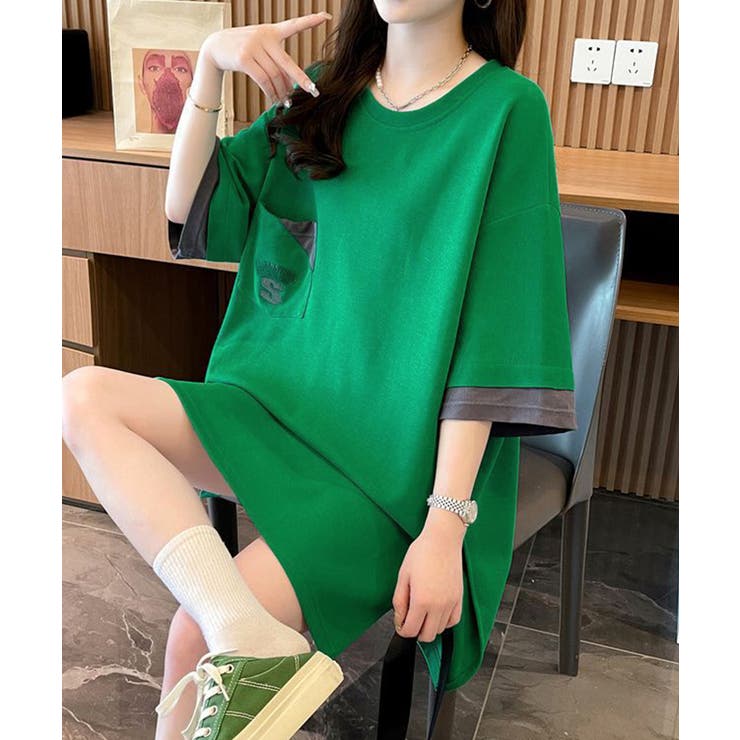 オーバーサイズTシャツチュニックtシャツ | SUNSHINE CLOSET | 詳細画像11 