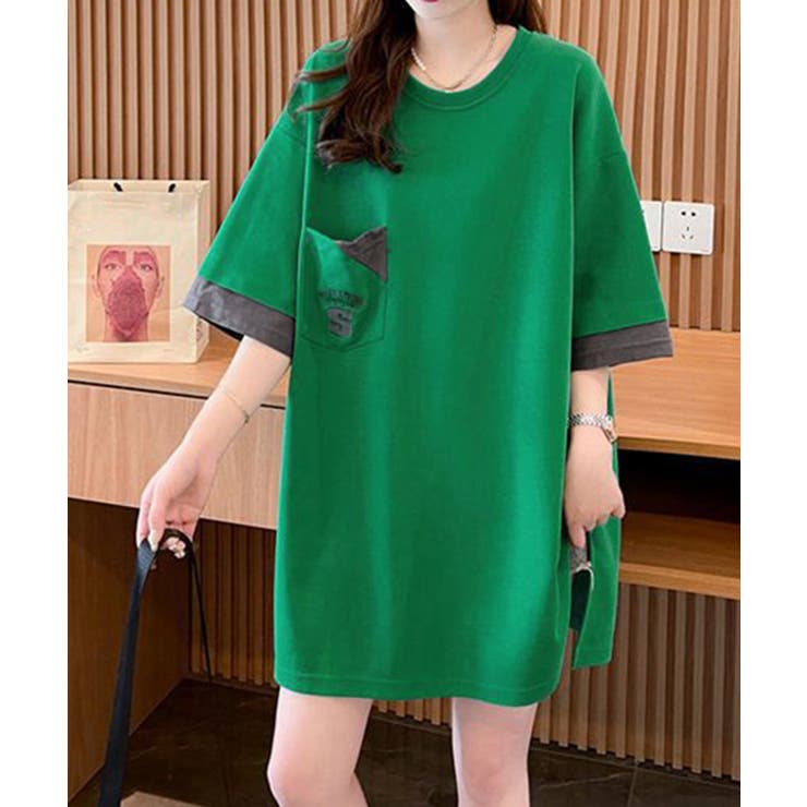オーバーサイズTシャツチュニックtシャツ | SUNSHINE CLOSET | 詳細画像14 