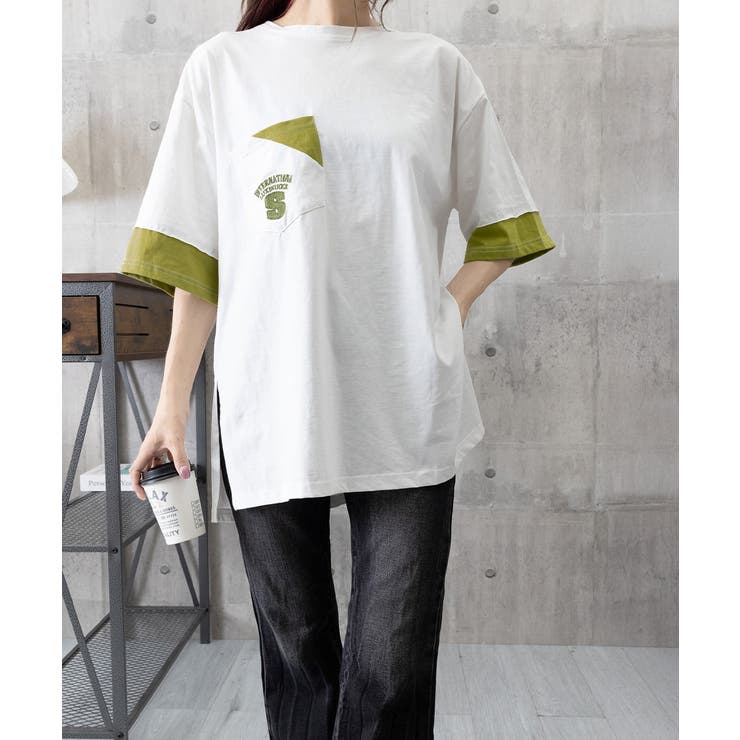 オーバーサイズTシャツチュニックtシャツ | SUNSHINE CLOSET | 詳細画像22 