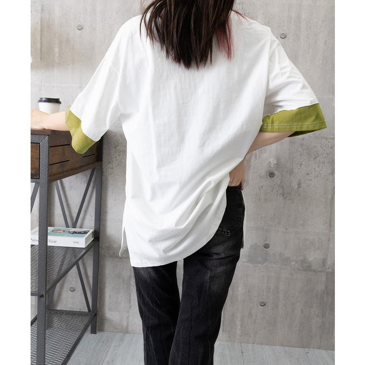 オーバーサイズTシャツチュニックtシャツ | SUNSHINE CLOSET | 詳細画像23 