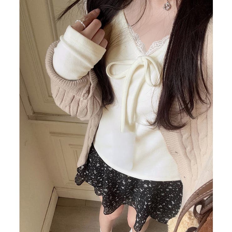 Vネック 長袖tシャツ おしゃれ | SUNSHINE CLOSET | 詳細画像11 