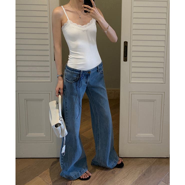 VネックTシャツ レースキャミソール単品 | SUNSHINE CLOSET | 詳細画像20 