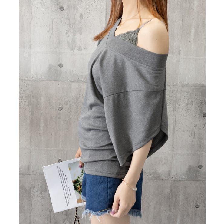 VネックTシャツ レースキャミソール単品 | SUNSHINE CLOSET | 詳細画像25 