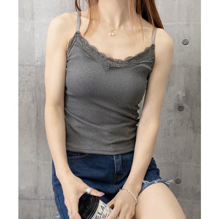 VネックTシャツ レースキャミソール単品 | SUNSHINE CLOSET | 詳細画像28 