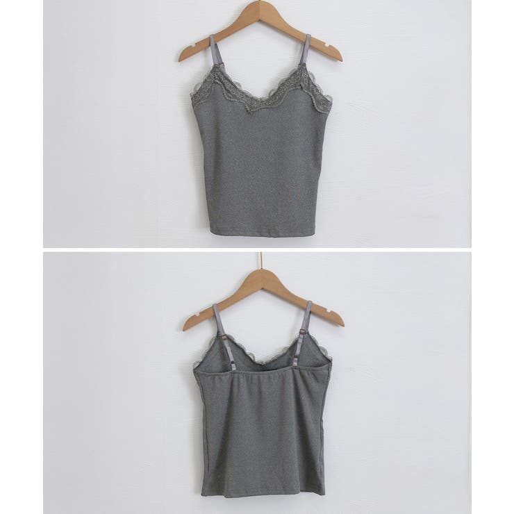VネックTシャツ レースキャミソール単品 | SUNSHINE CLOSET | 詳細画像33 