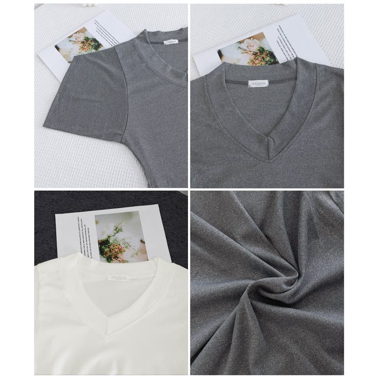 VネックTシャツ レースキャミソール単品 | SUNSHINE CLOSET | 詳細画像34 
