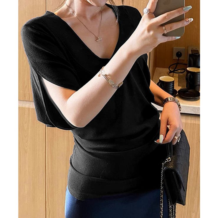 VネックTシャツ レースキャミソール単品 | SUNSHINE CLOSET | 詳細画像6 