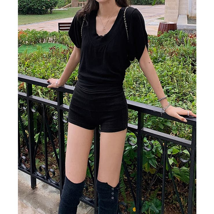 VネックTシャツ レースキャミソール単品 | SUNSHINE CLOSET | 詳細画像8 