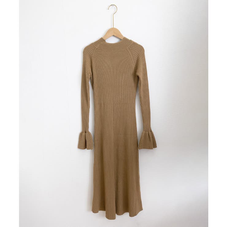 キーホールネックリブニットワンピース秋冬 | SUNSHINE CLOSET | 詳細画像25 