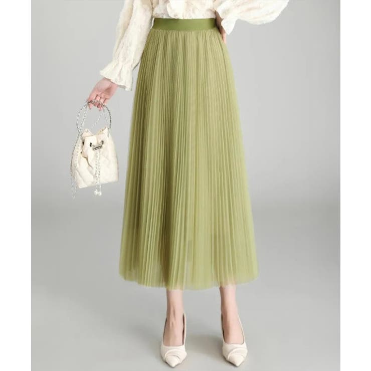 チュールスカートレディースロングスカート | SUNSHINE CLOSET | 詳細画像13 