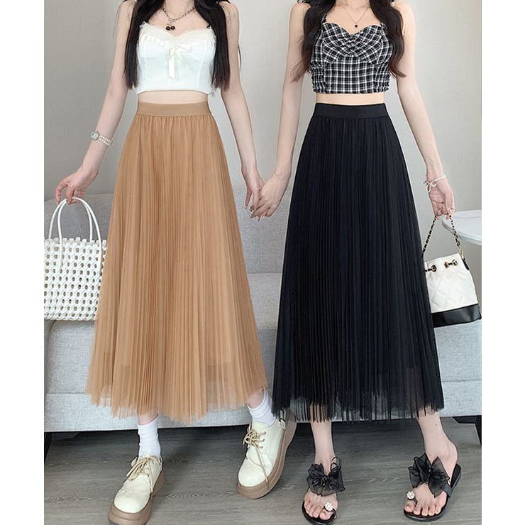 チュールスカートレディースロングスカート | SUNSHINE CLOSET | 詳細画像23 