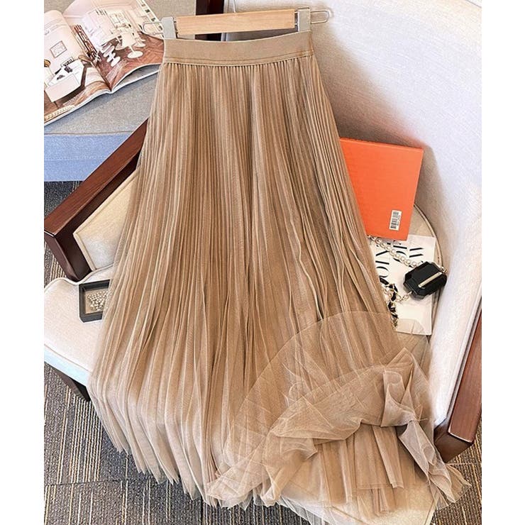 チュールスカートレディースロングスカート | SUNSHINE CLOSET | 詳細画像27 