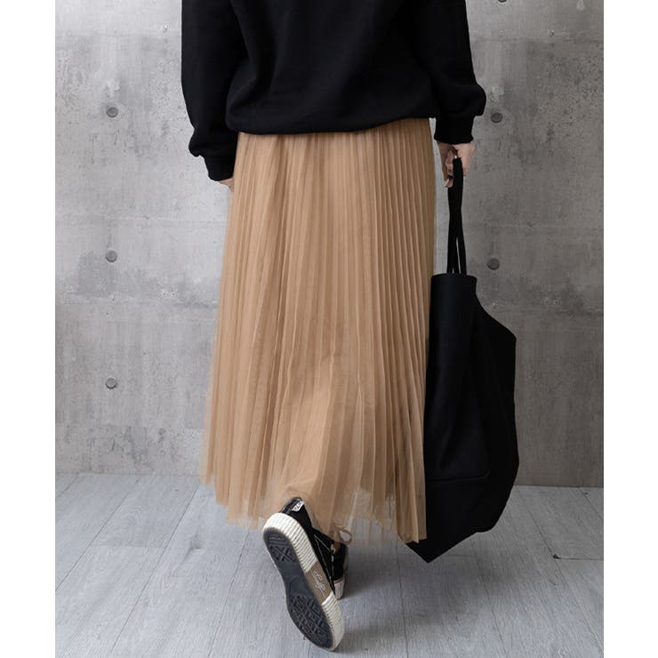 チュールスカートレディースロングスカート | SUNSHINE CLOSET | 詳細画像32 