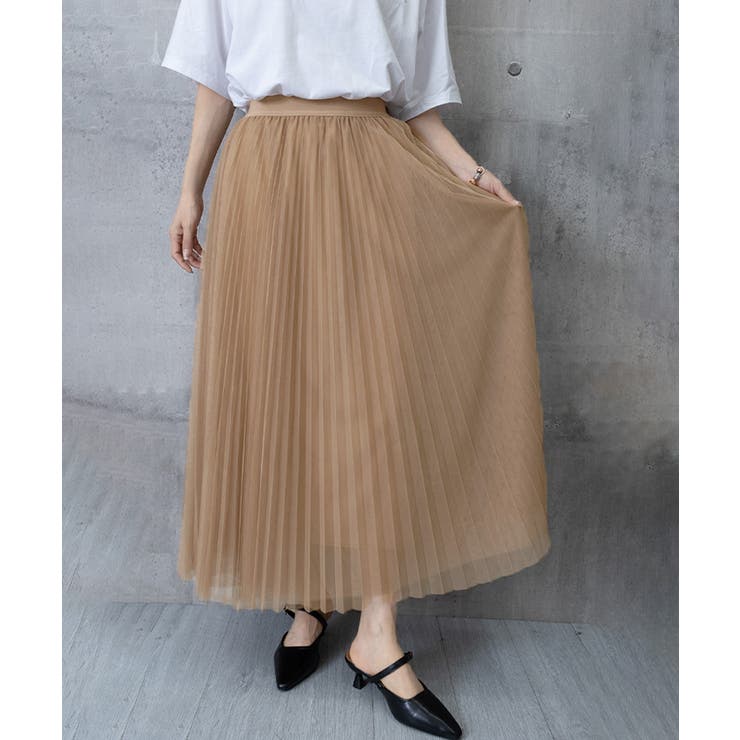 チュールスカートレディースロングスカート | SUNSHINE CLOSET | 詳細画像33 