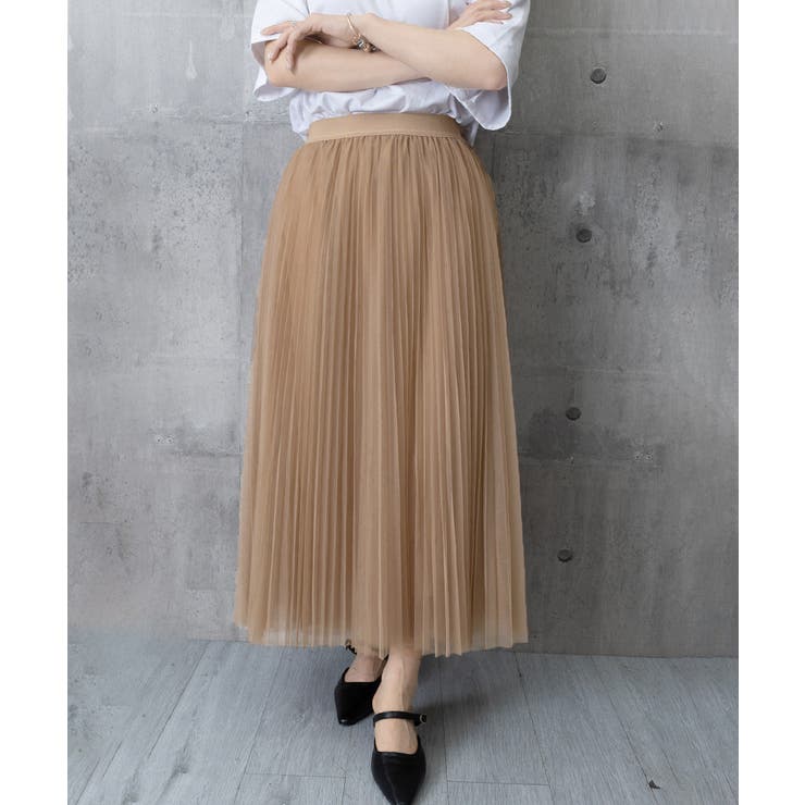 チュールスカートレディースロングスカート | SUNSHINE CLOSET | 詳細画像34 