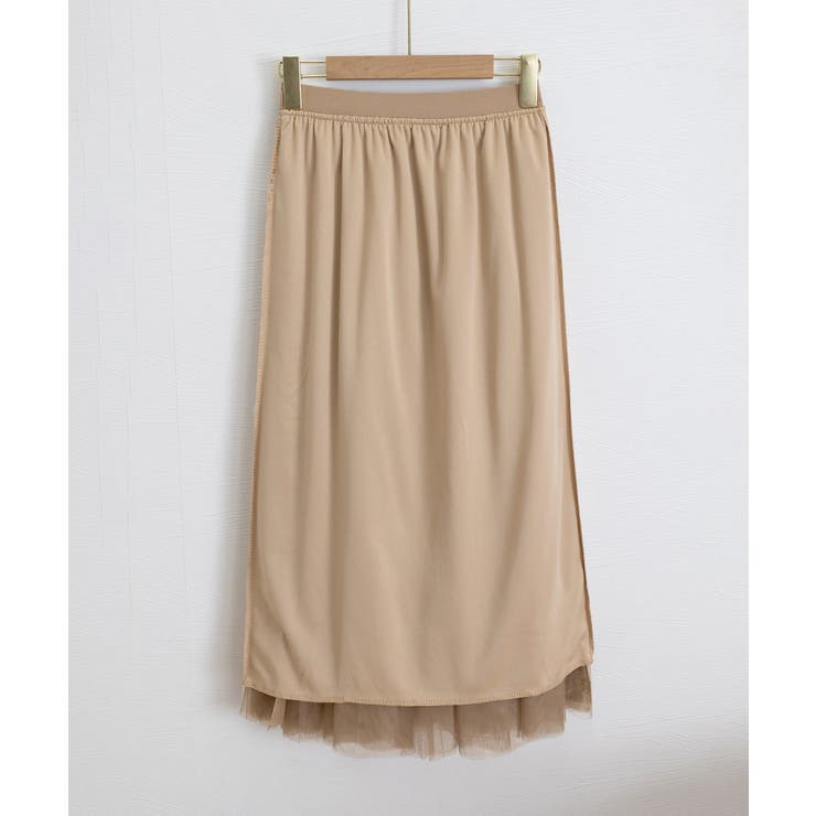 チュールスカートレディースロングスカート | SUNSHINE CLOSET | 詳細画像38 